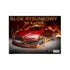 Blok rysunkowy A4 biały 50 kartek