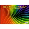 Blok techniczny A4 biały 50 kartek