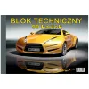 Blok techniczny A4 biały 50 kartek