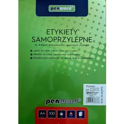 Etykieta samoprzylepna (2) 210/148mm