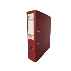 Segregator z okuciem A4 7,5 cm czerwony