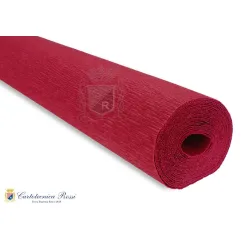 Krepina Włoska 180g, 50x250cm,586 ciemna czerwień