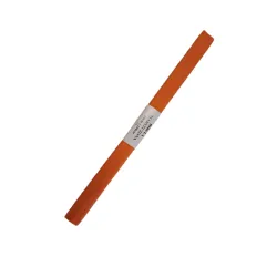 Bibuła marszczona, 06 ciemno pomarańczowa 50x200cm