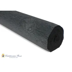 Krepina Włoska 180g, 50x250cm,602 czarna