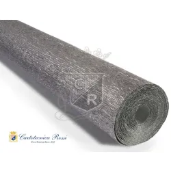 Krepina Włoska 180g, 50x250cm,802 srebrna