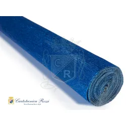Krepina Włoska 180g, 50x250cm,805 niebieska