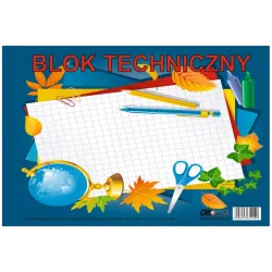 Blok techniczny A3 biały