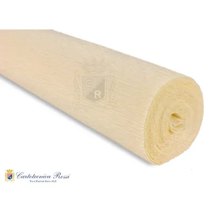 Krepina Włoska 180g, 50x250cm,17A1 krem,ecru