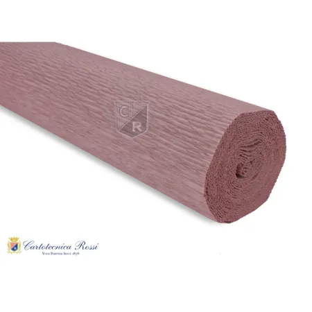 Krepina Włoska 180g, 50x250cm,17E1 szary róż