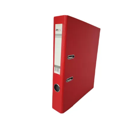 Segregator z okuciem A4 5 cm czerwony