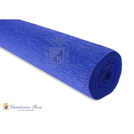 Krepina Włoska 180g, 50x250cm,555 granatowy