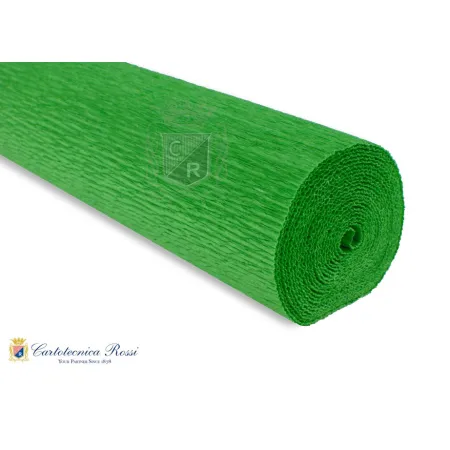 Krepina Włoska 180g, 50x250cm,563 zielona
