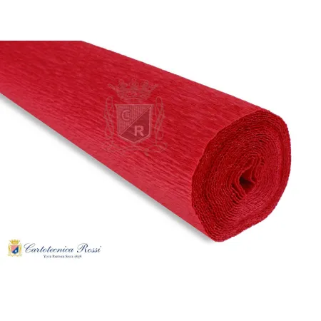 Krepina Włoska 180g, 50x250cm,589 krwista czerwień