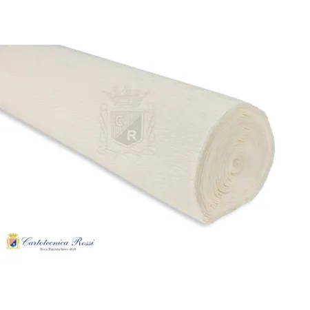 Krepina Włoska 180g, 50x250cm,600 biała