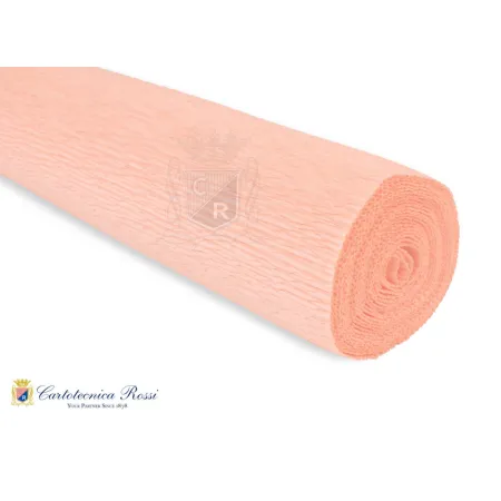 Krepina Włoska 180g, 50x250cm,617 piwonia pomarańcz