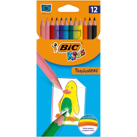 Kredki BIC Kids Tropicolors 12 kolorów