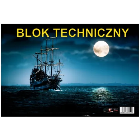 Blok techniczny A4 biały